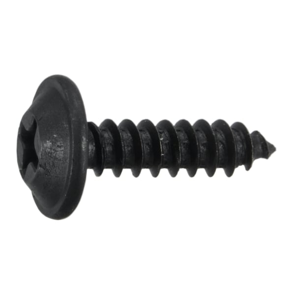 Midwest Fastener Sheet Metal Screw, #8 x 5/8 in, Black Steel Flat Head Phillips Drive, 20 PK 39622 - main